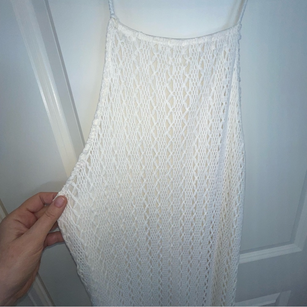 Zara Cream Maxi Dress - Picture 3 of 12